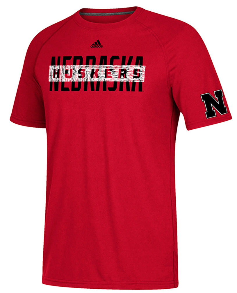 Adidas Huskers White Noise Tee