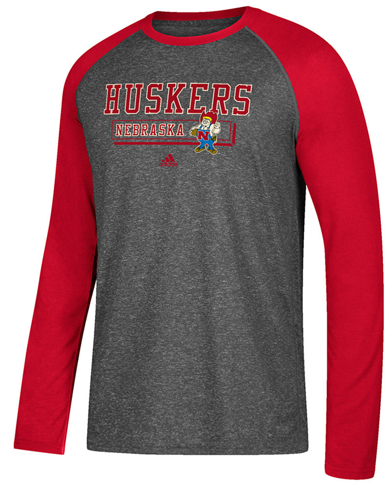 Adidas Red Raglan Phys Ed Herbie