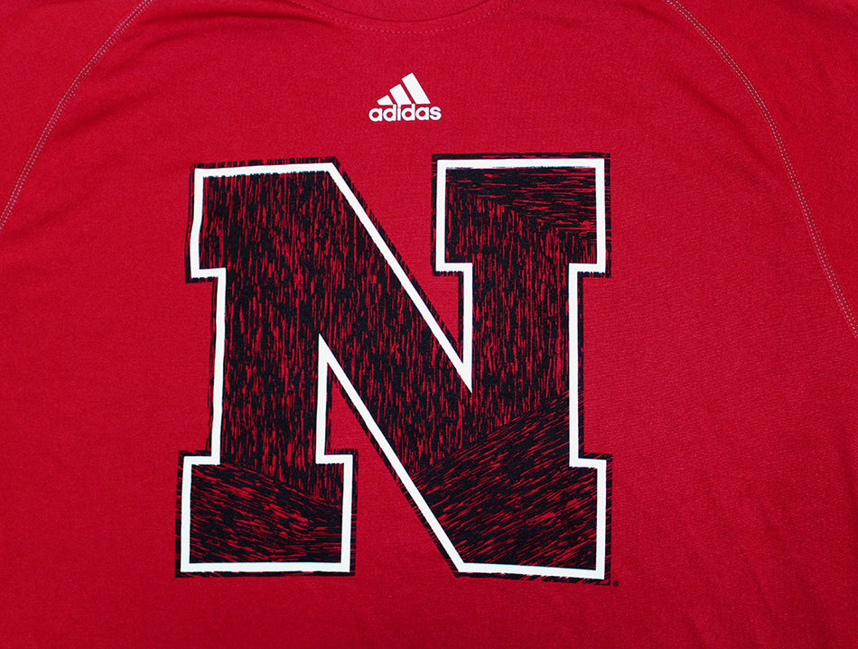 Adidas Nebraska Noise Climalite Tee