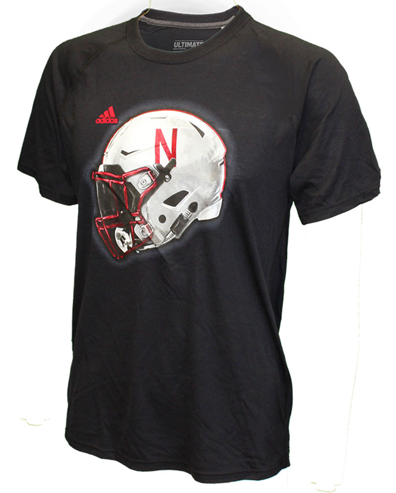 Adidas Husker Speed Helmet Black Tee