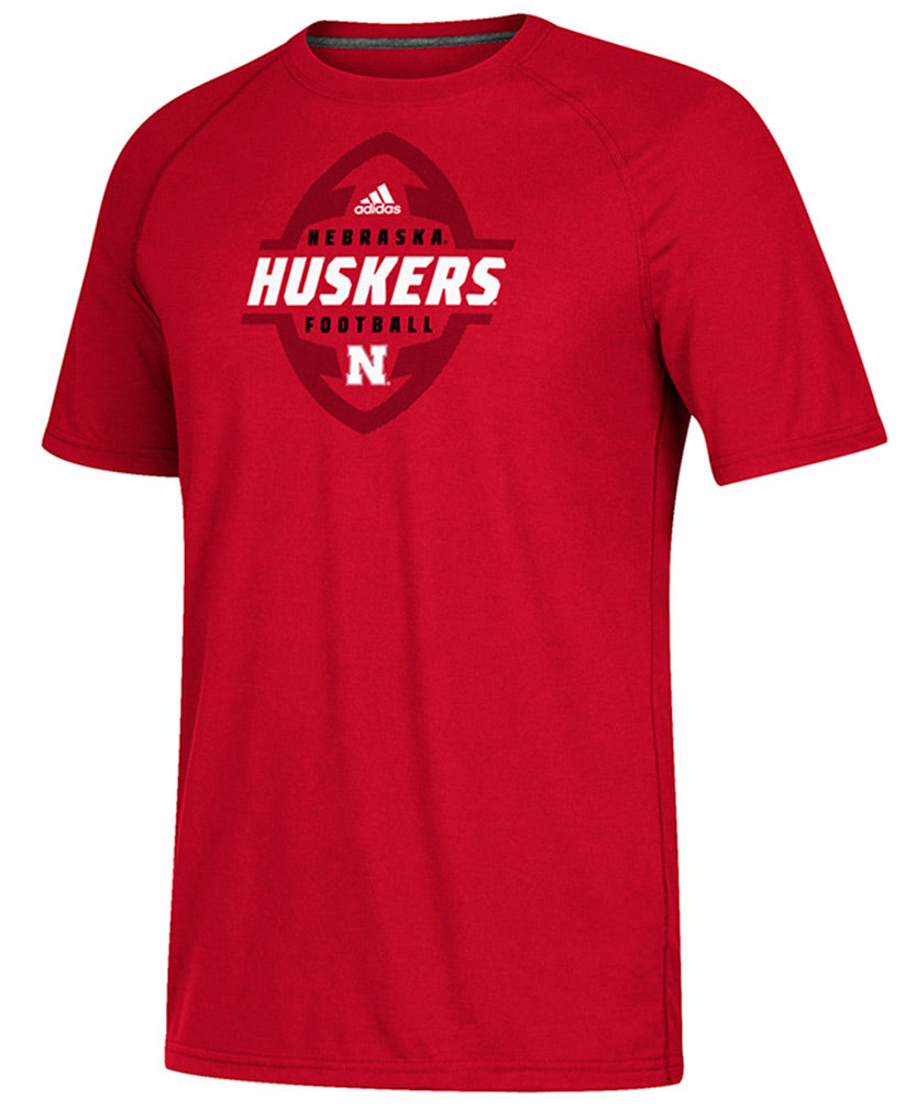 Adidas Huskers Football Force Tee
