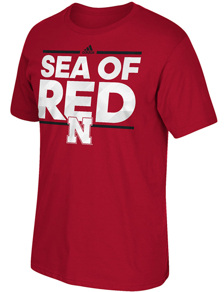 Adidas Husker Sea Of Red Tee