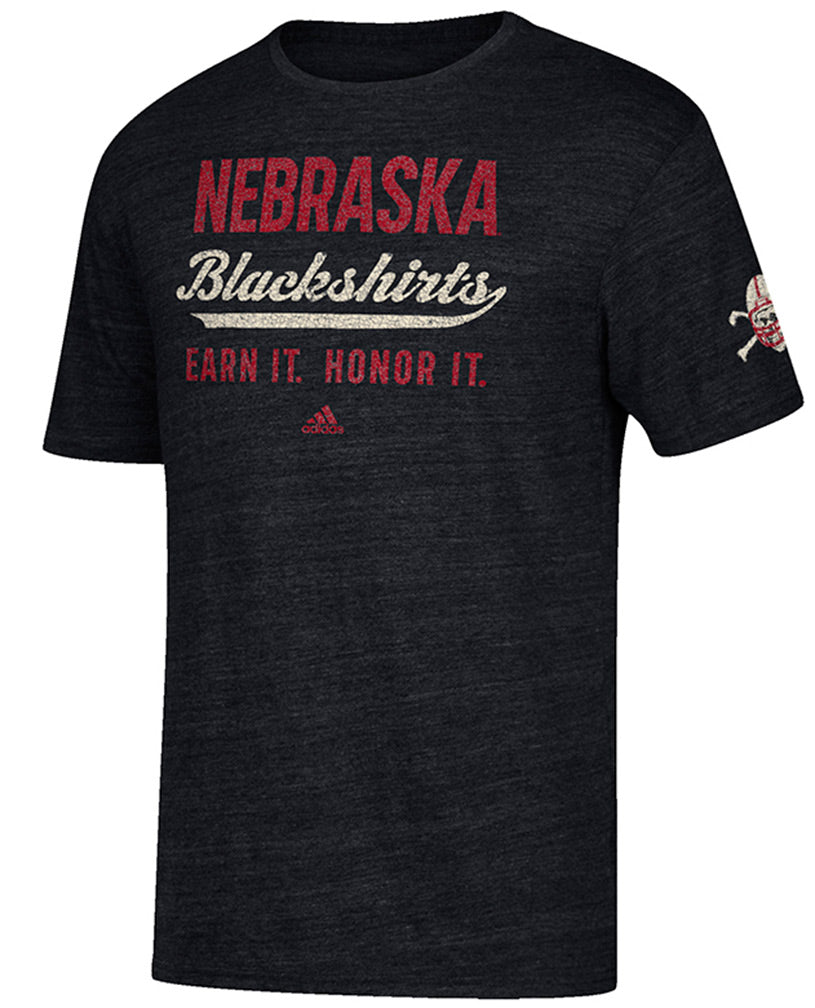 Adidas Stenciled Sweep Blackshirts Triblend
