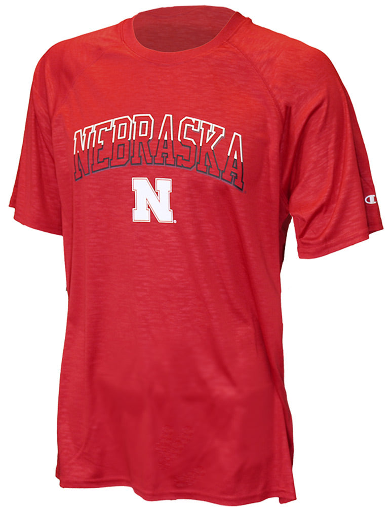 Nebraska Faded Arch Tee