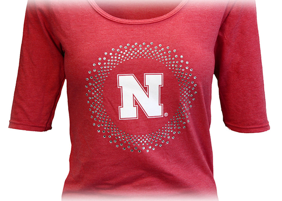 Husker N Galaxy Scoop Neck