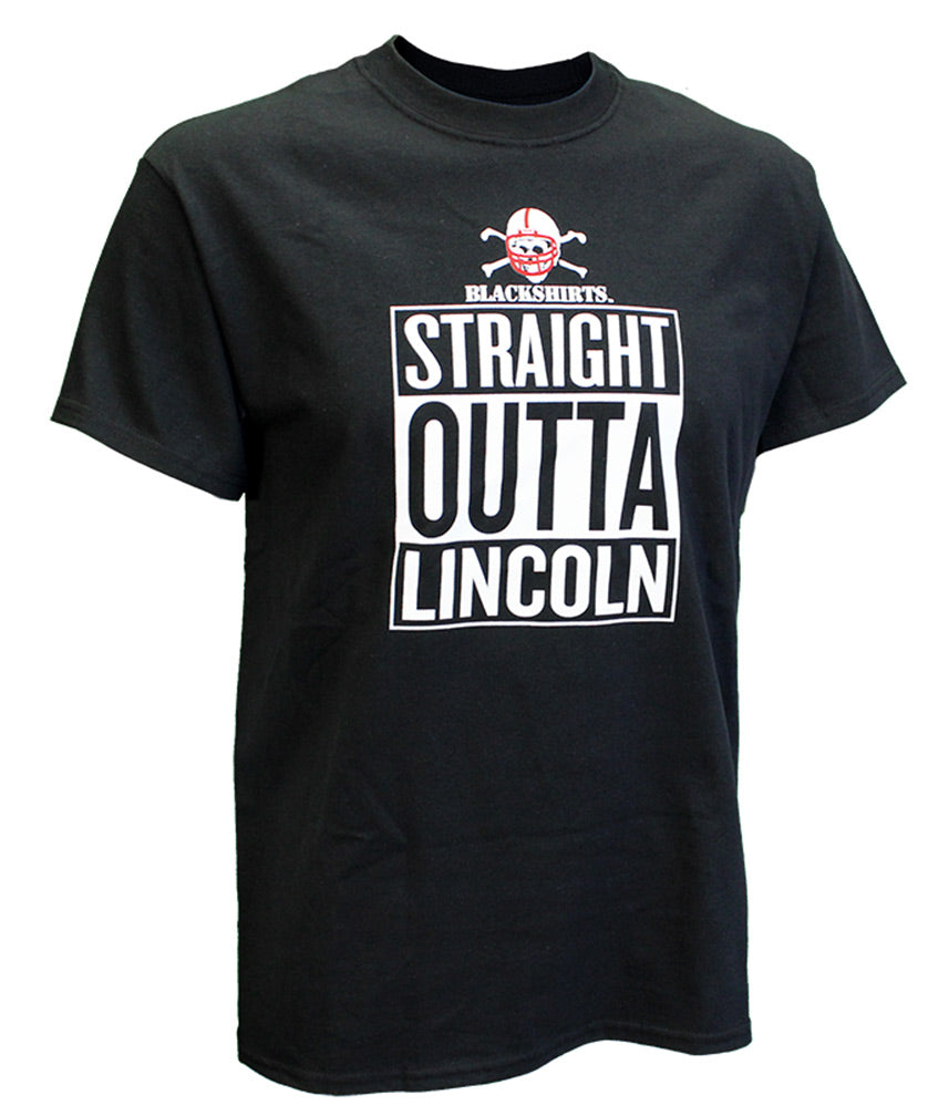 Straight Outta Lincoln Blackshirts Tee