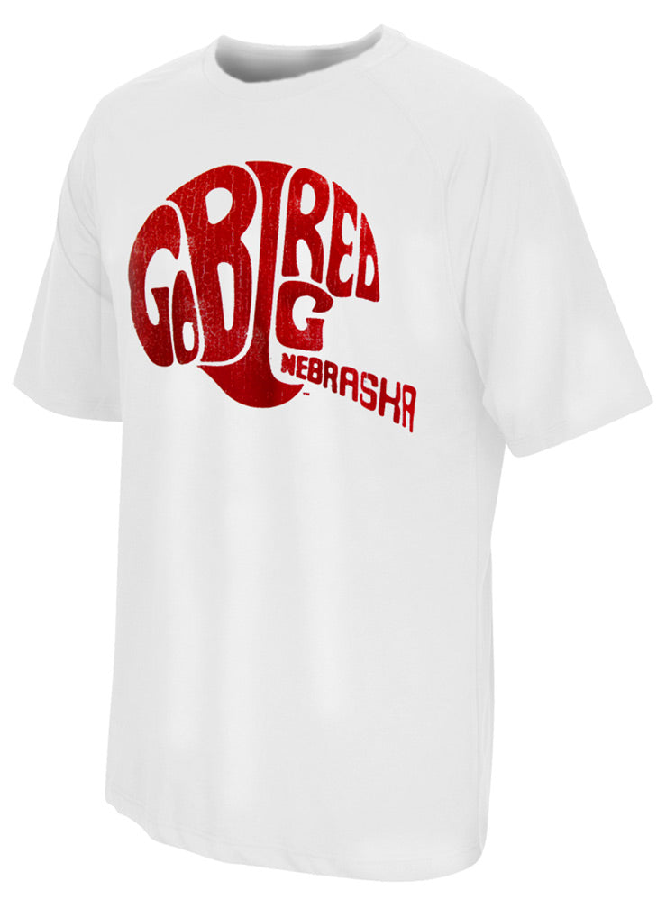 Go Big Red Husker Helmet Tee