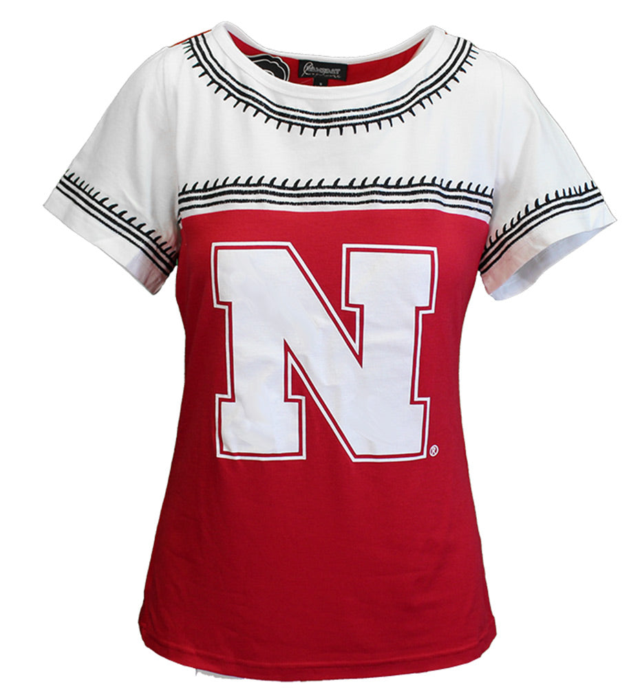 Nebraska N Sharkbite Couture Top