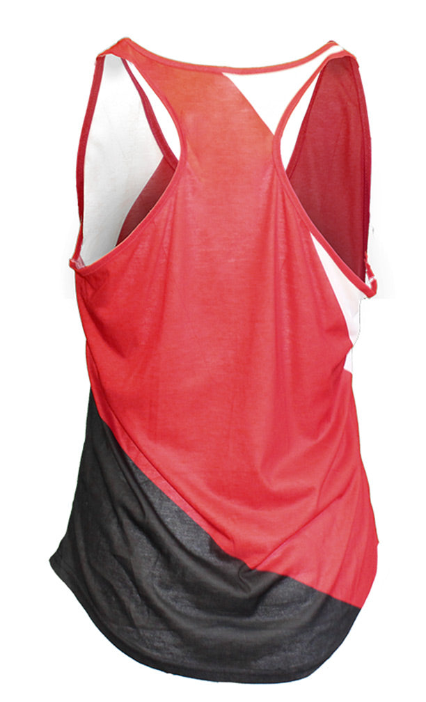 Colorblock Nebraska N QB Tank Top