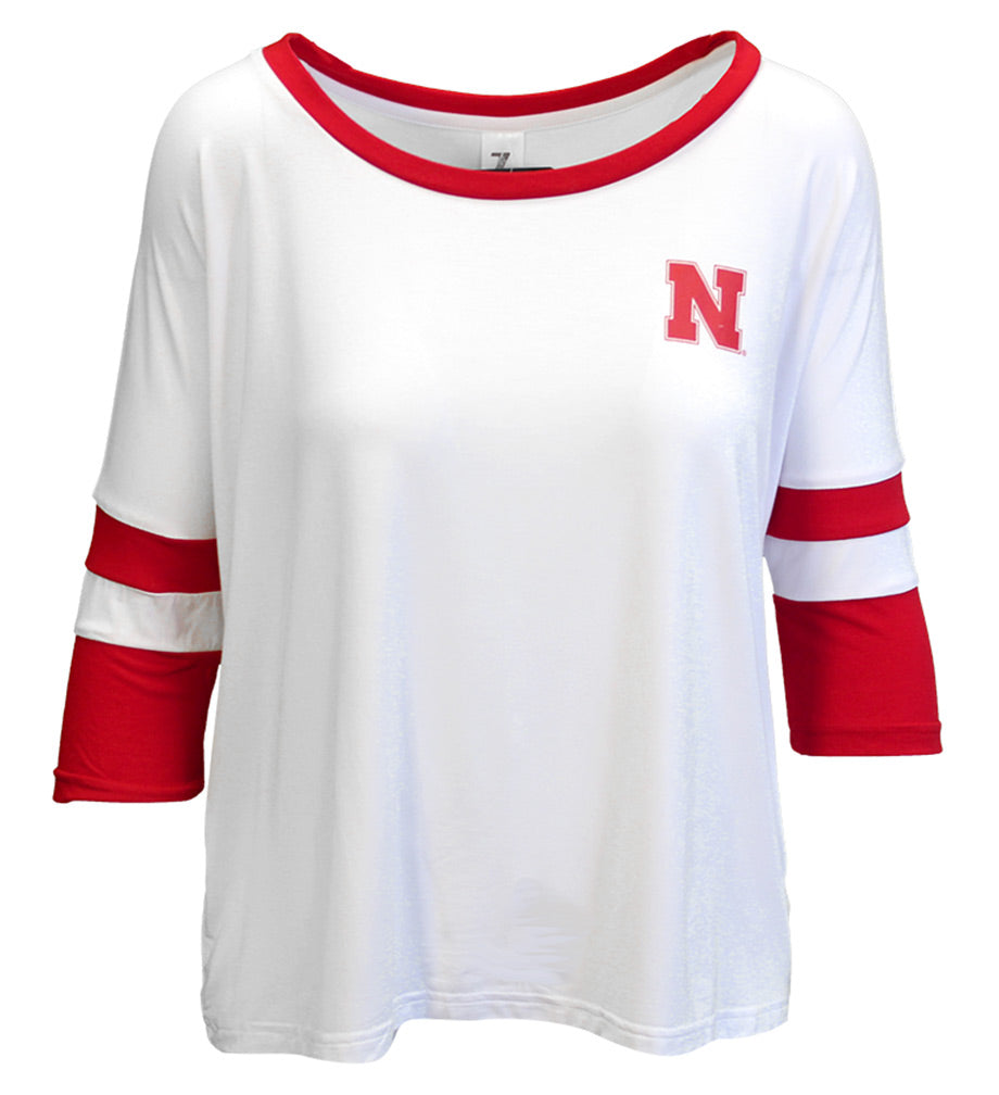 Husker Gals Heisman Crop Top