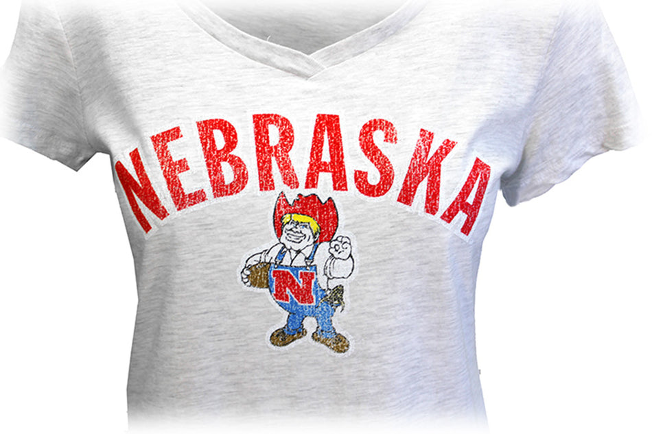 Ash Vneck Herbie Tee
