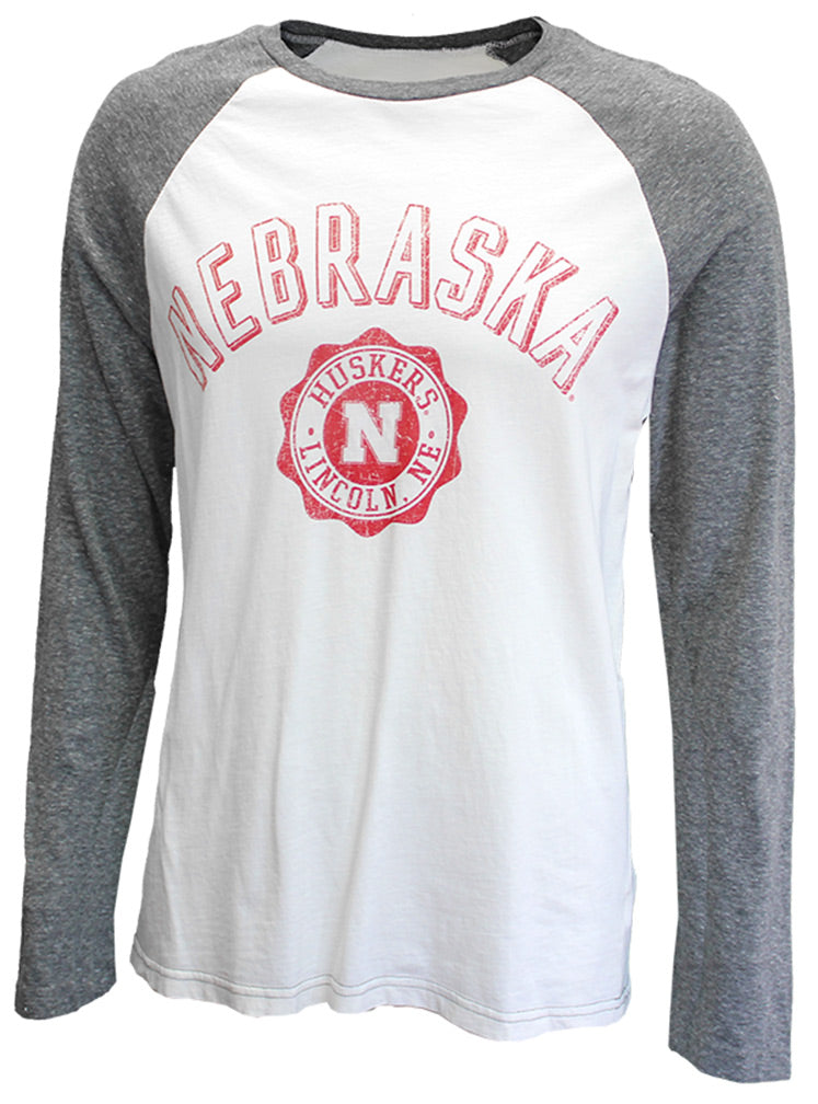 Arch Nebraska Seal Raglan Tee