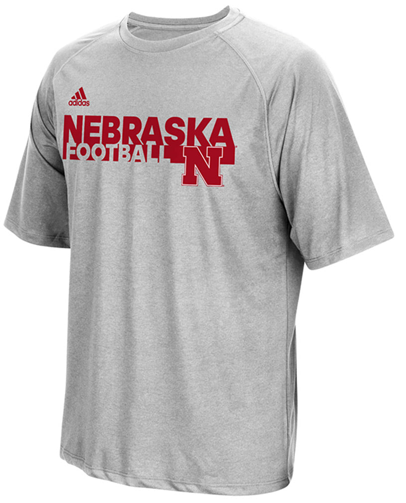Adidas 2017 Nebraska Football Sideline Grind Tee
