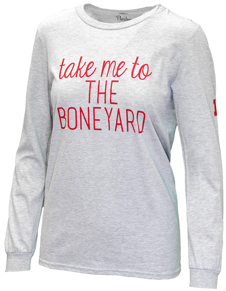 Ladies Husker Boneyard LS Tee