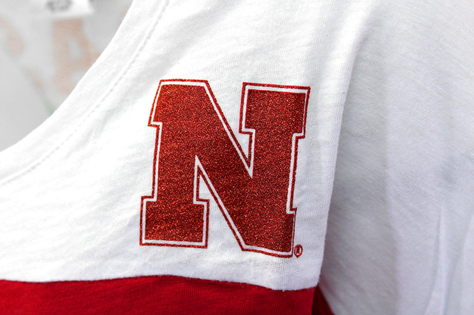 Sparkle Nebraska Slub Tee