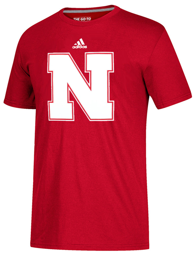 Adidas Nebraska 7 Frost Tee