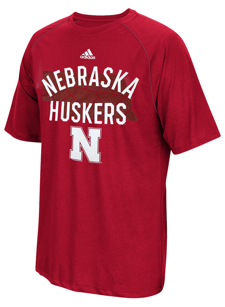 Adidas Nebraska Tonal State Tee