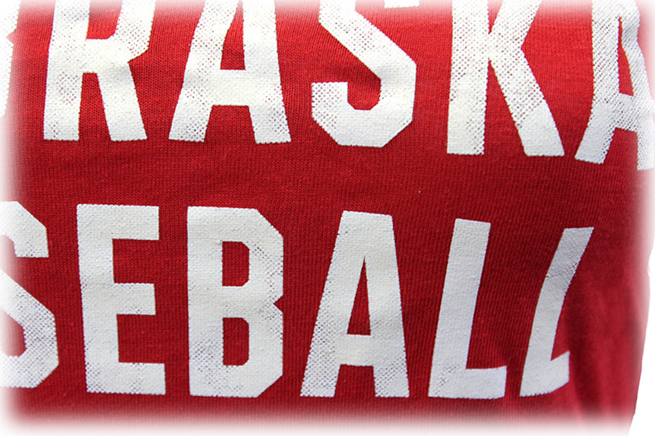Adidas Ladies Nebraska Baseball Triblend Tee