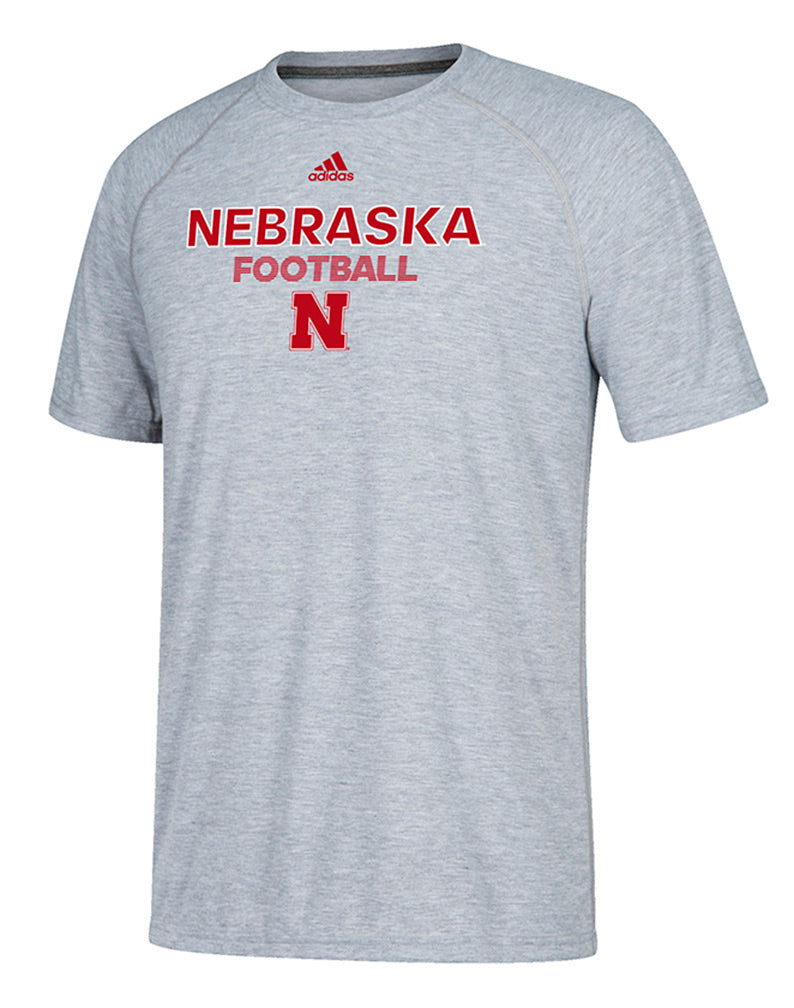 Adidas Nebraska Football Ultimate Rush Tee
