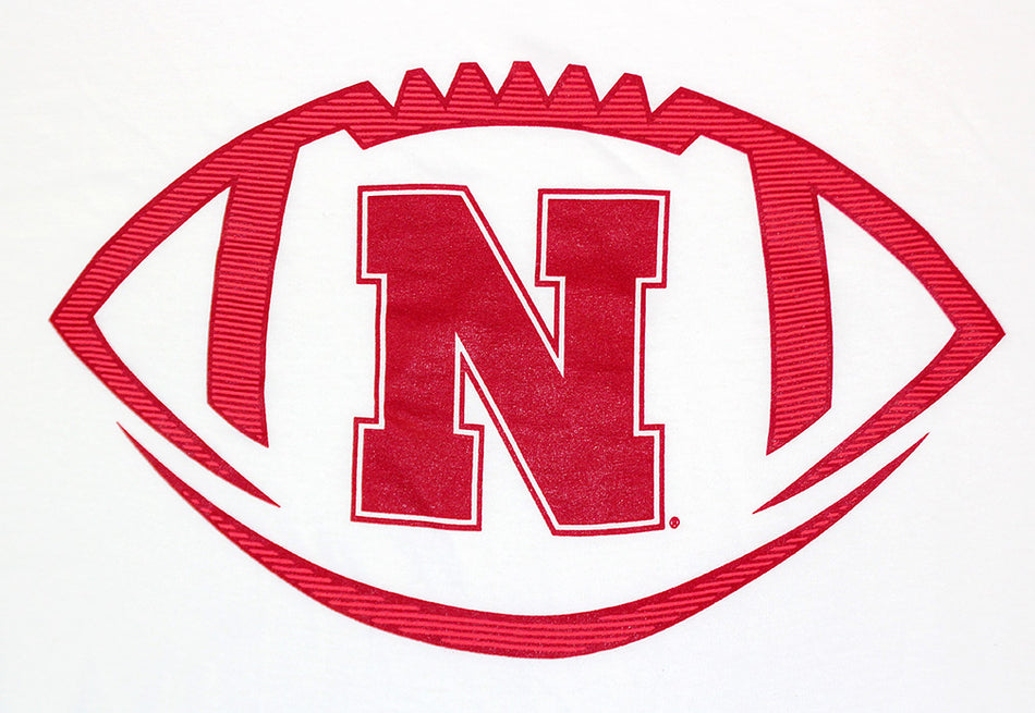 Adidas Nebraska Spiral Football Sideline Tee