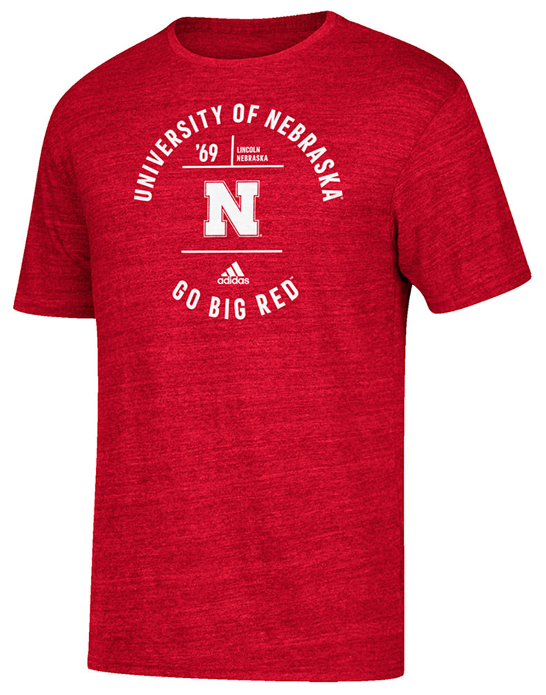 Adidas University Of Nebraska GBR Triblend