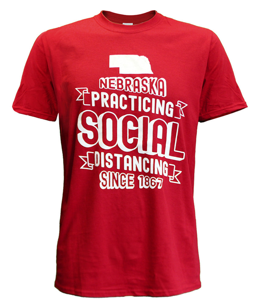 Nebraska Social Distance Tee