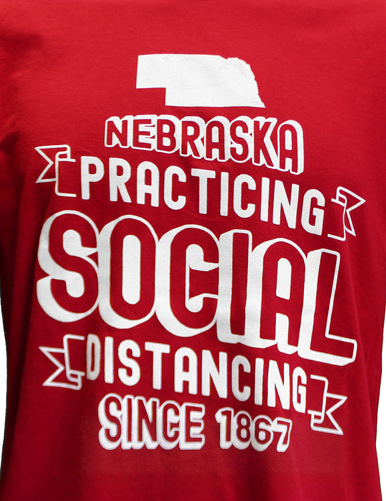 Nebraska Social Distance Tee