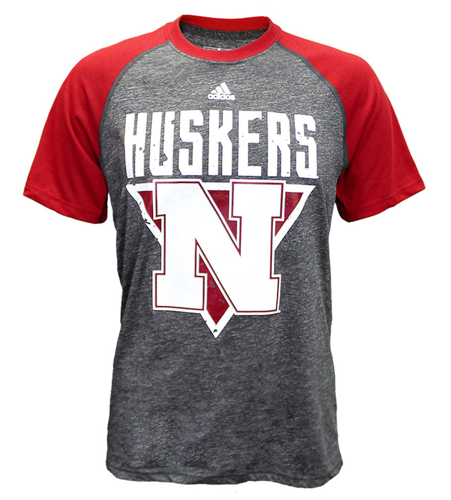 Adidas Huskers 3 Point Splat Raglan