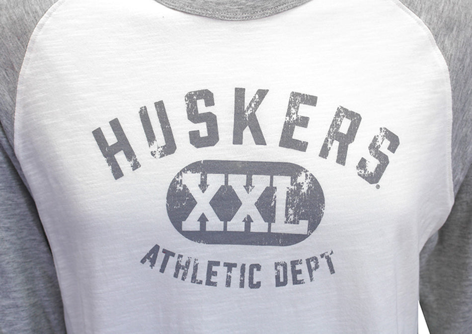 Huskers Athletic Department Champion Raglan