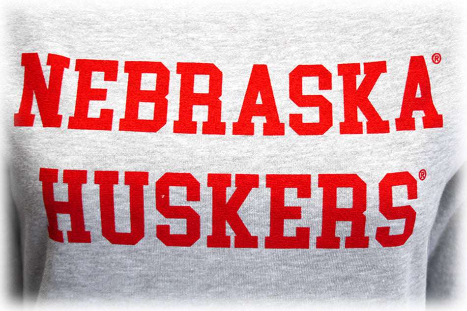 Nebraska Gals Lace Up Rally Top