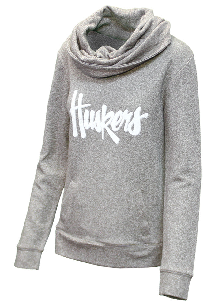 Womens Huskers Funnel Neck