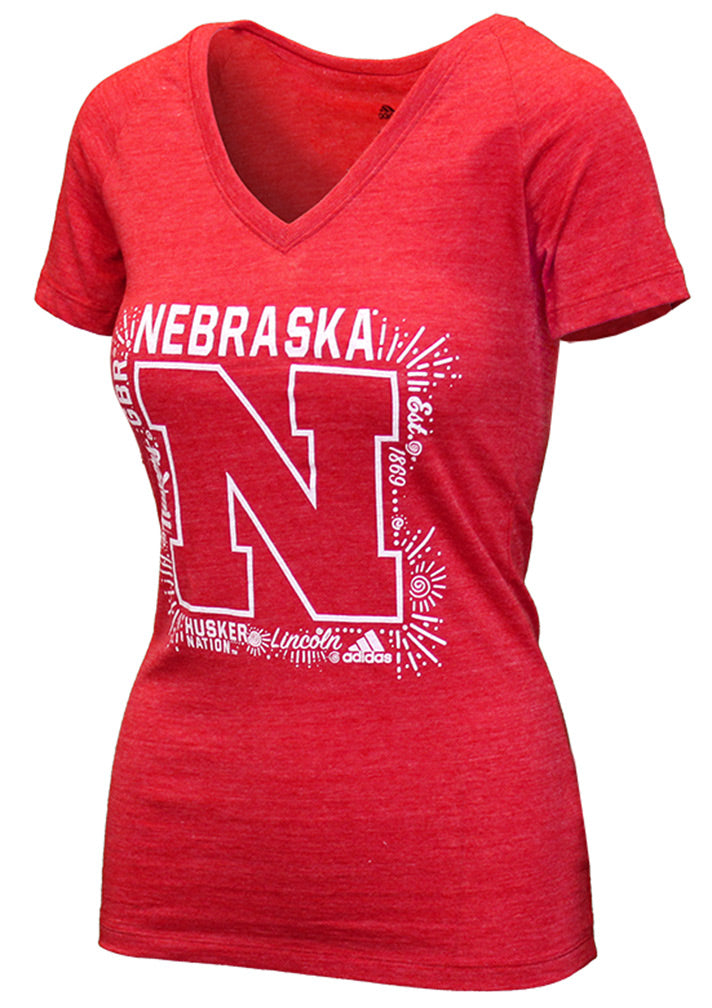 Adidas Ladies Fireworks Tee Huskers