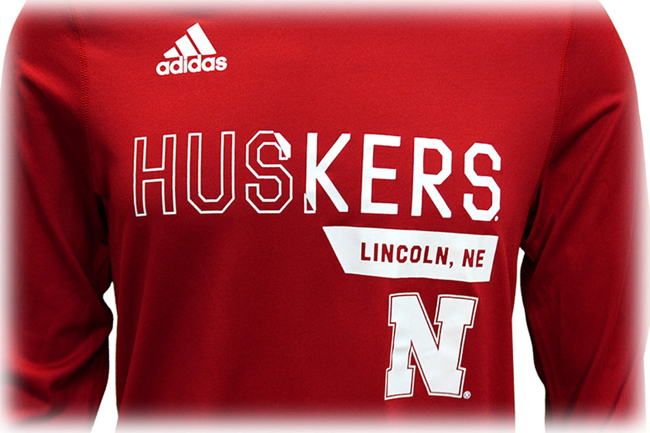 Adidas Huskers Locker Climalite L/S Tee