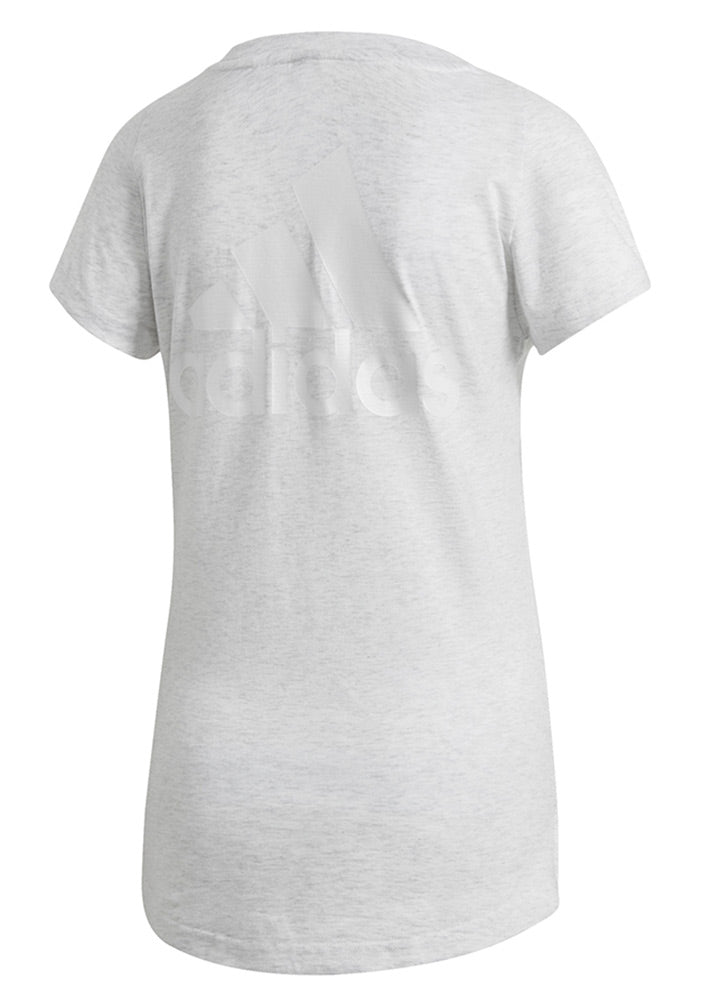 Adidas Womens Nebraska Huskers Silver Dot Top