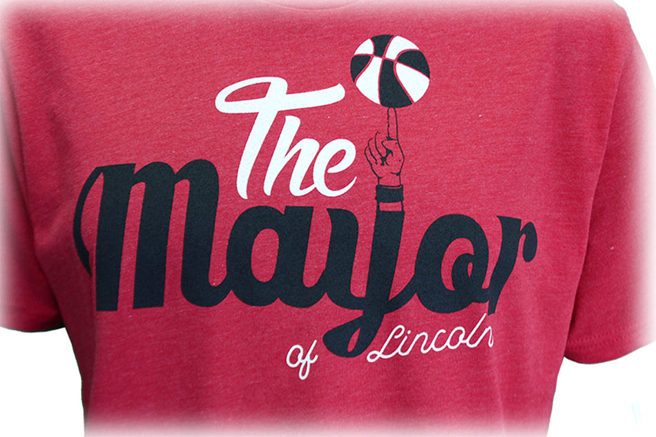 The Mayor of Lincoln Basketball Tee