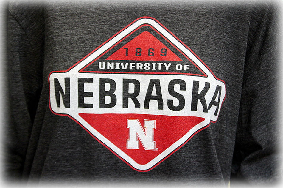 University of Nebraska Hooded LS Tee