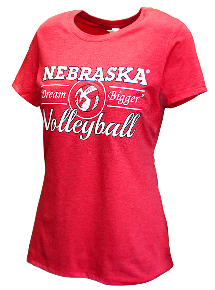 Ladies Dream Bigger Volleyball Tee