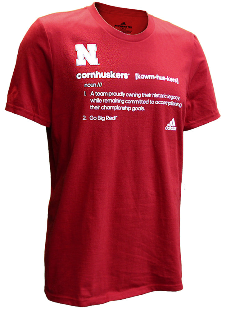 Adidas Cornhuskers Definition Tee