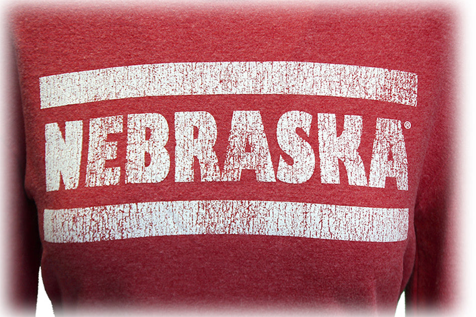 Ladies Vintage Nebraska Tie Back Haachi Top
