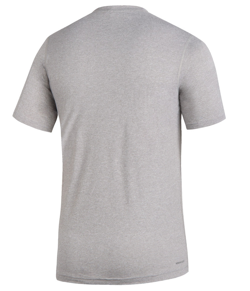 Adidas 2020 Nebraska Huskers Locker Tail Sweep Tee - Grey