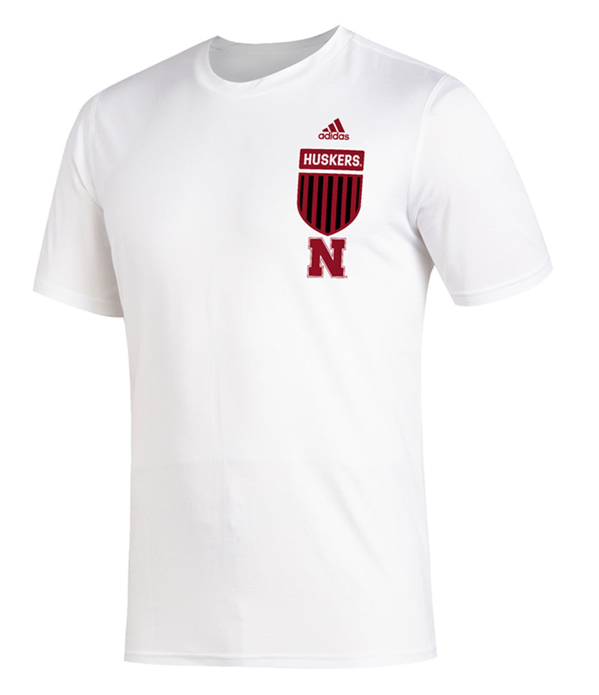 Adidas Nebraska Salute To Service Tee