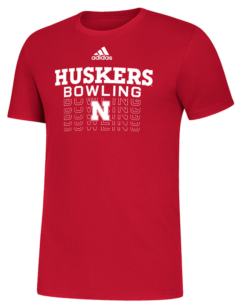 Adidas Nebraska Bowling Tee