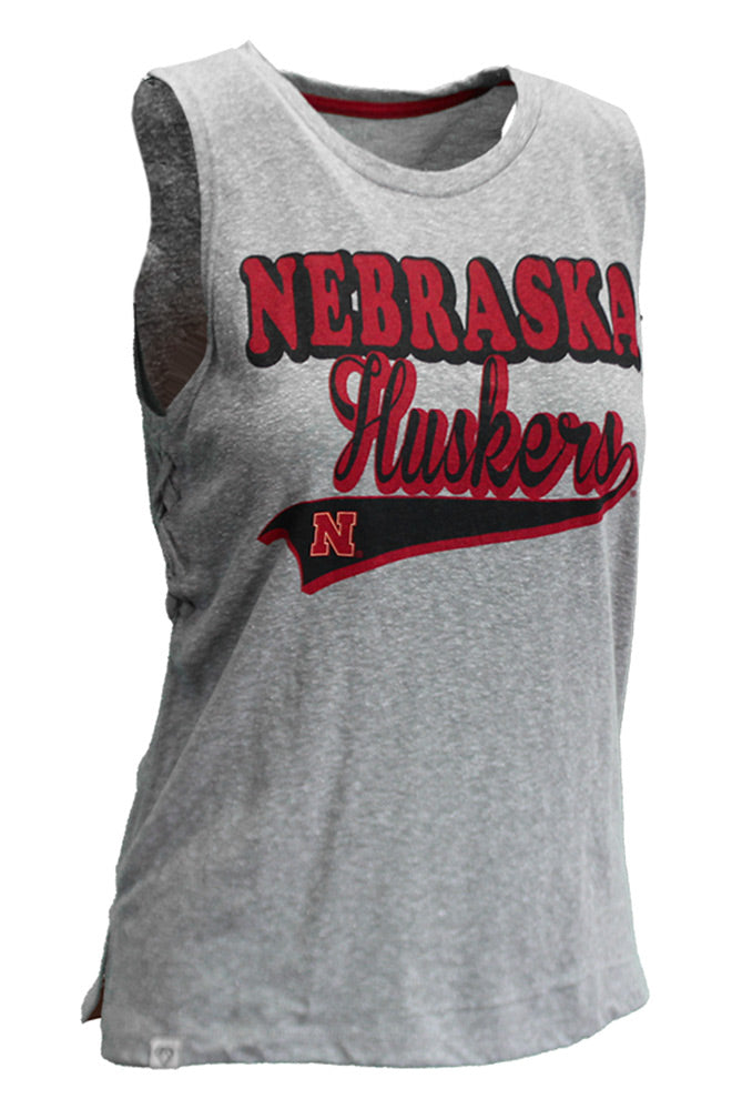 Womens Nebraska Huskers Red Carpet Tank
