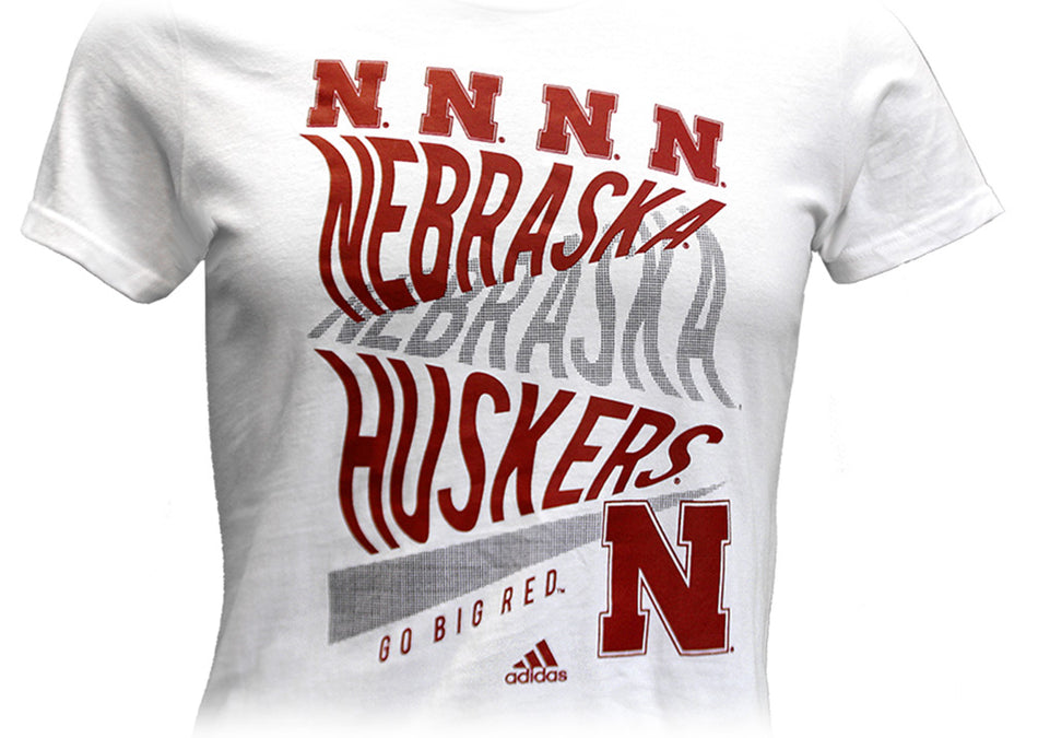 Adidas Go Fight Win Huskers Tee