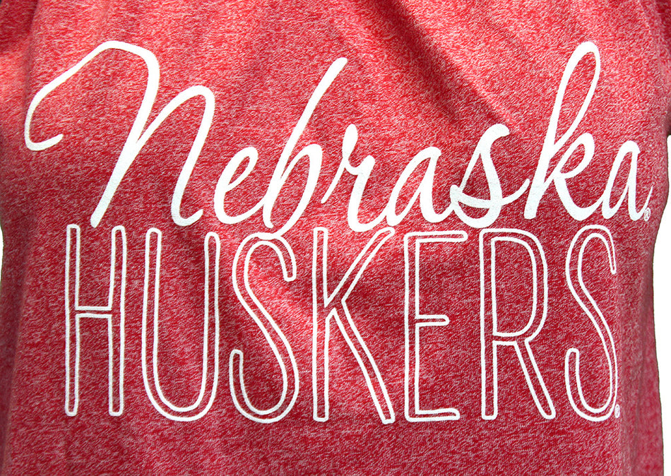 Womens Nebraska Huskers Spaghetti Tank