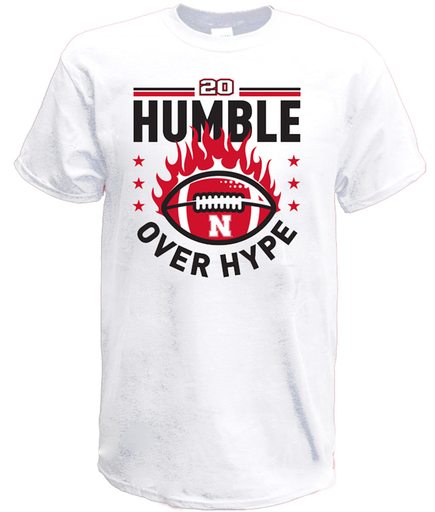 2020 Huskers Humble Over Hype Tee