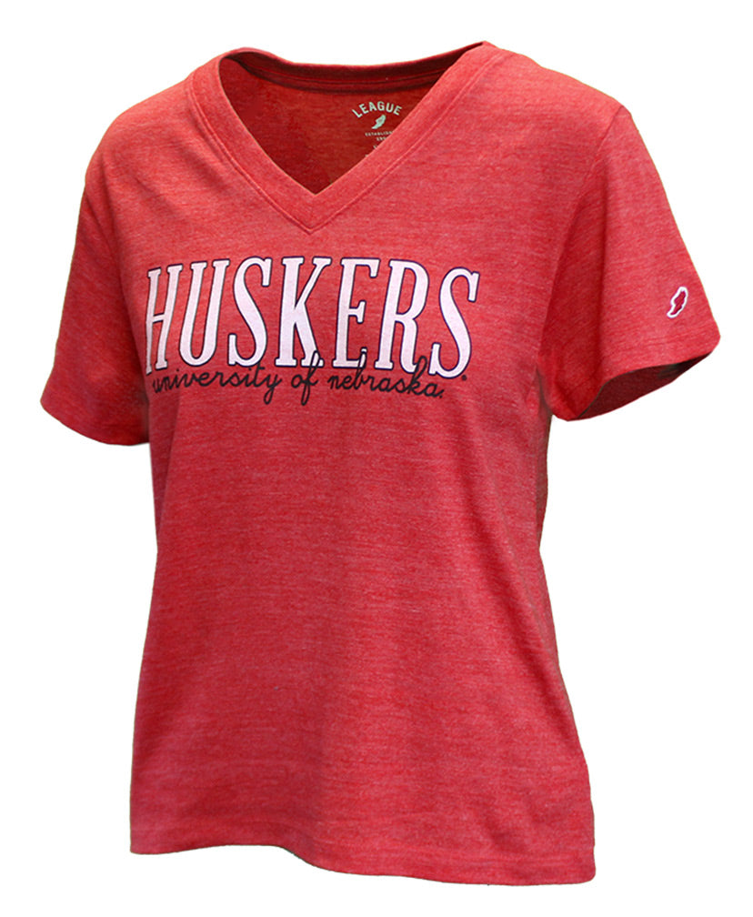 Ladies University of Nebraska Huskers Tee