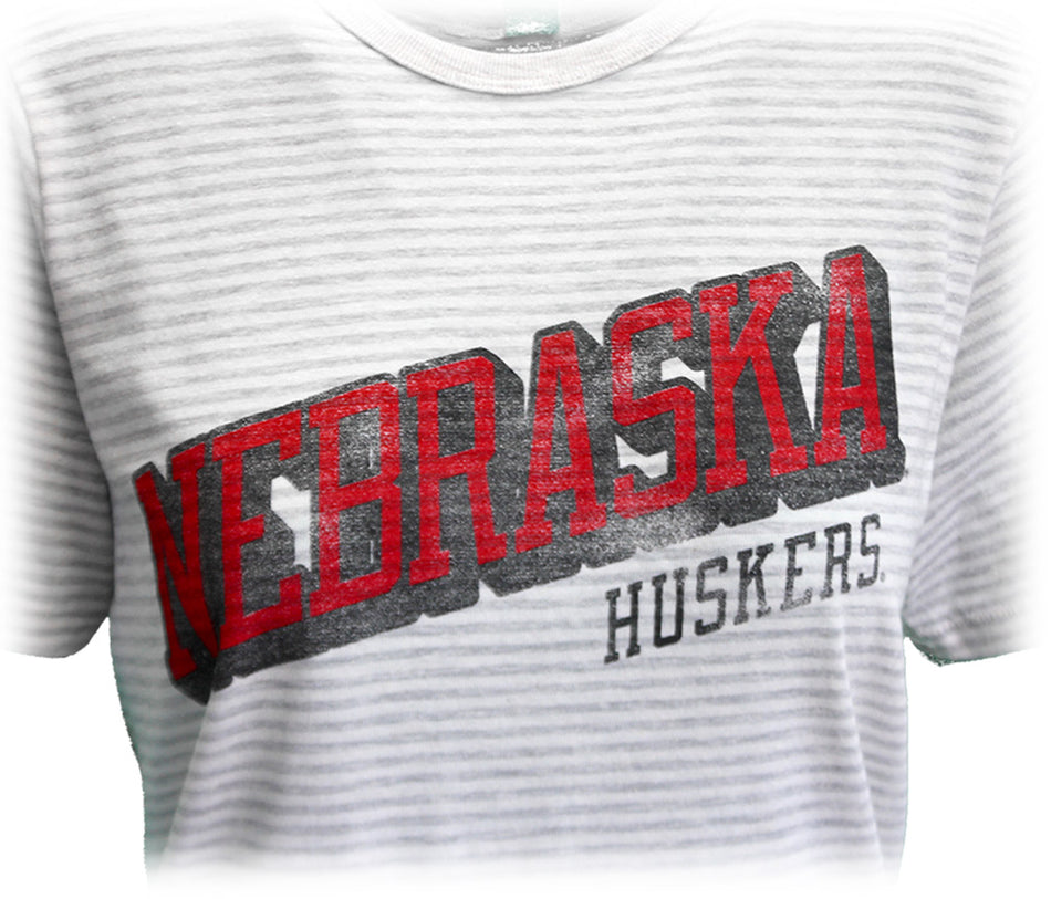 Ladies NU Classic Stripe Tee