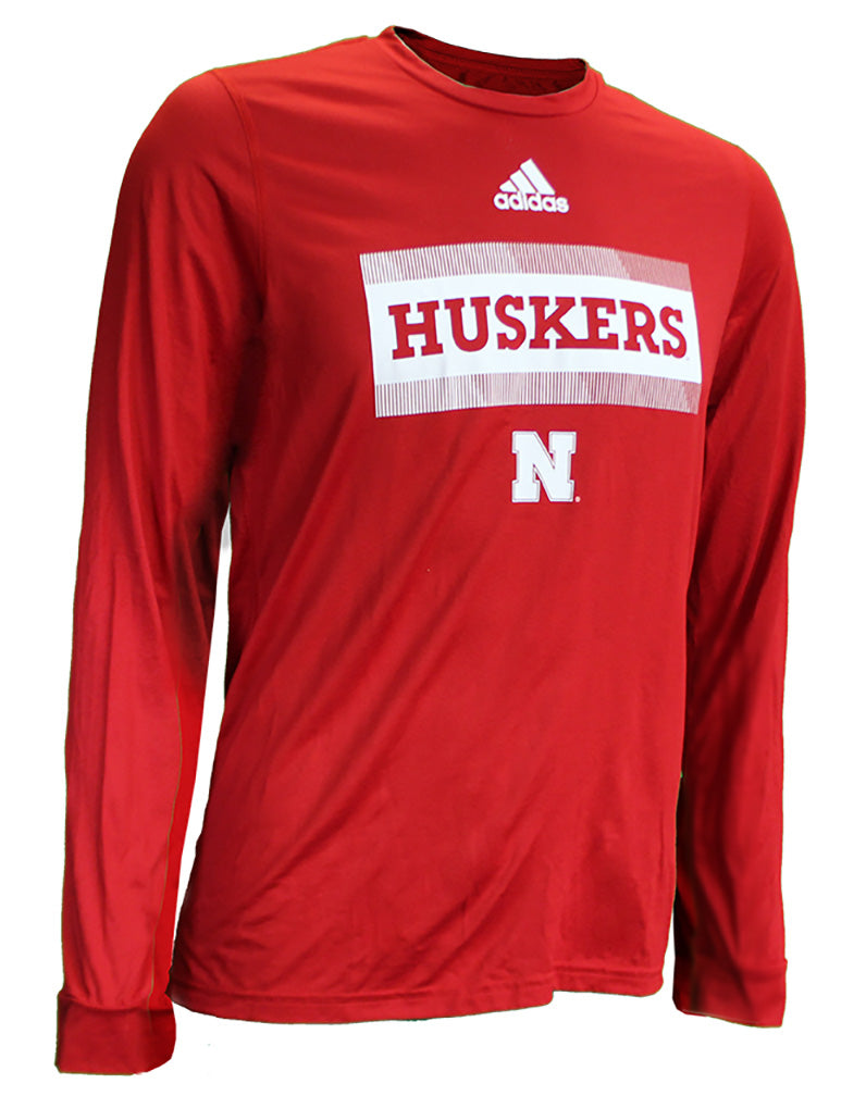 Adidas Husker N Bar LS Tee - Red