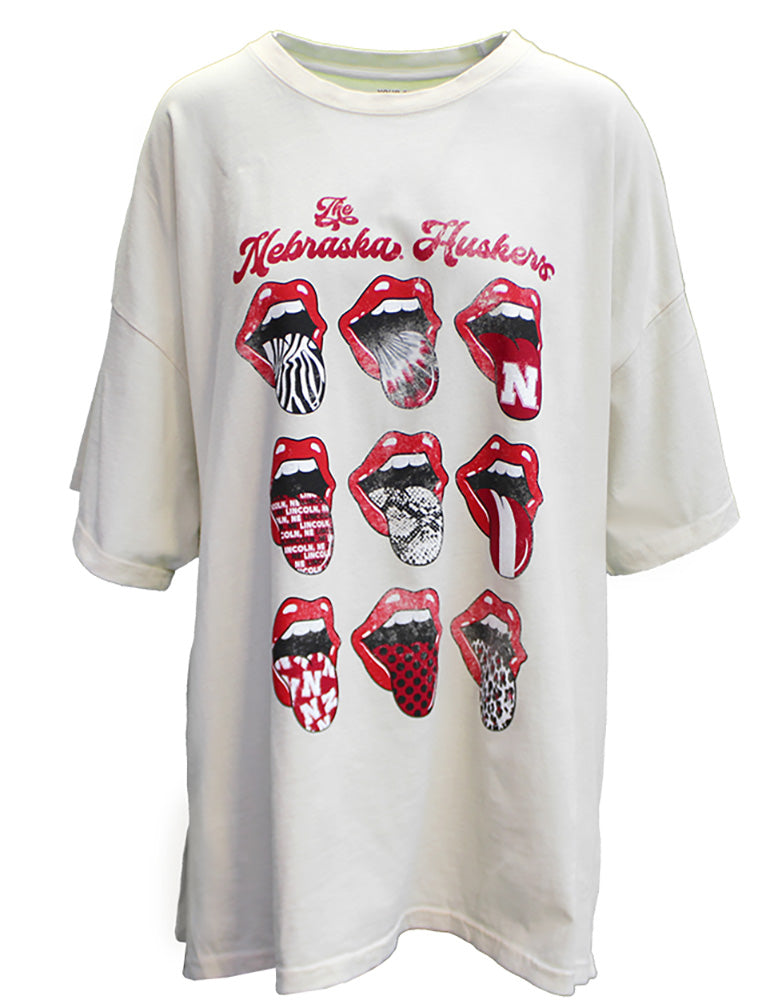 Womens Huskers Ruby Tuesday Tee